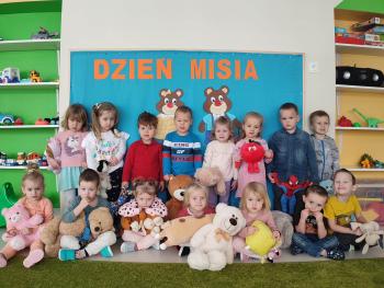 Dzień Pluszowego Misia w grupie Jabłuszek 