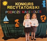 Gminny Konkurs Recytatorski: „Podróże małe i duże”