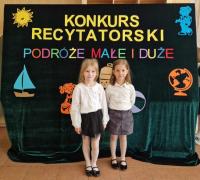 Gminny Konkurs Recytatorski: „Podróże małe i duże”