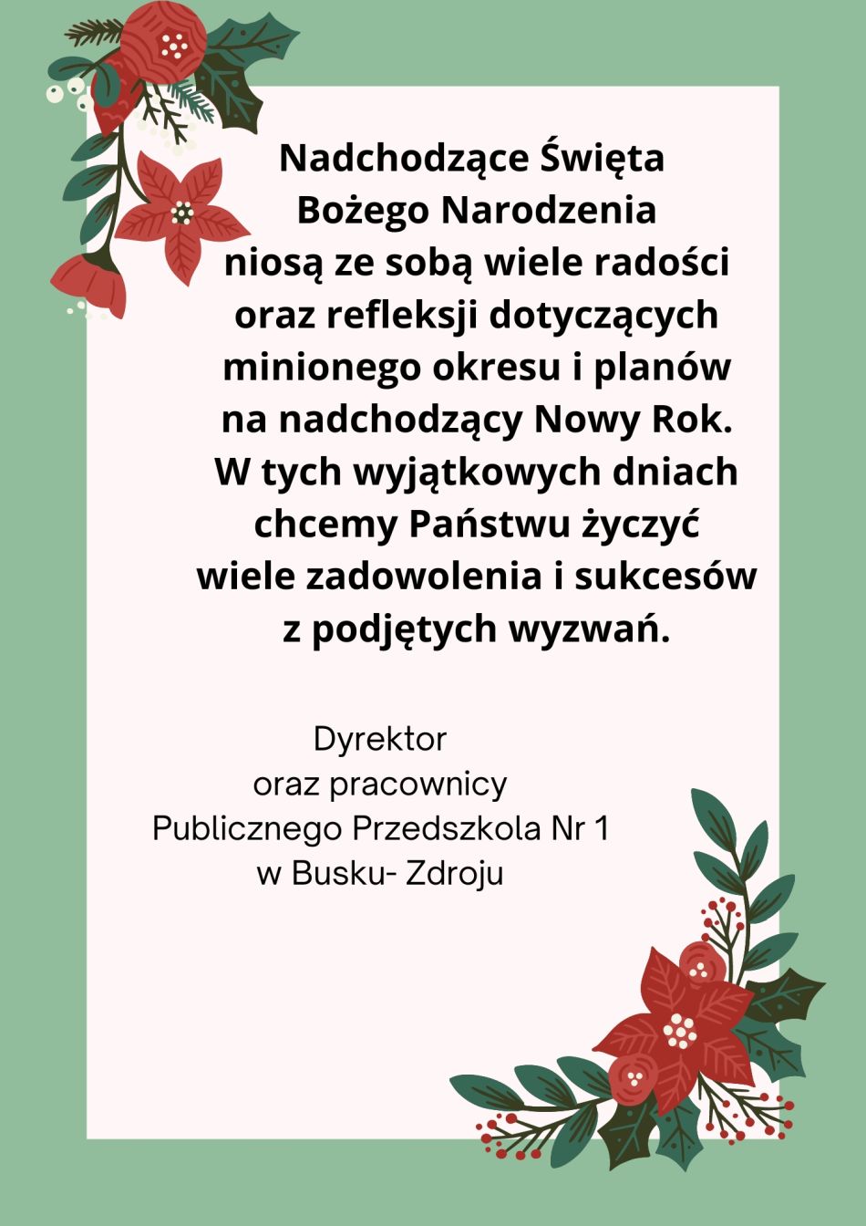 Świąteczne życzenia