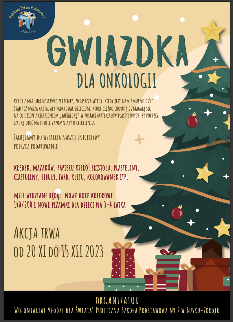 Gwiazdka dla onkologii